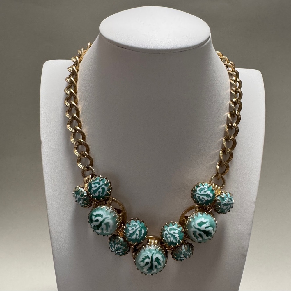 RARE Vintage Christian Dior by Henkel and Grosse Necklace